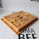 Цял кошер с пластмасови дъно, комбинирана хранилка и капак Цял кошер с пластмасови дъно, комбинирана хранилка и капак